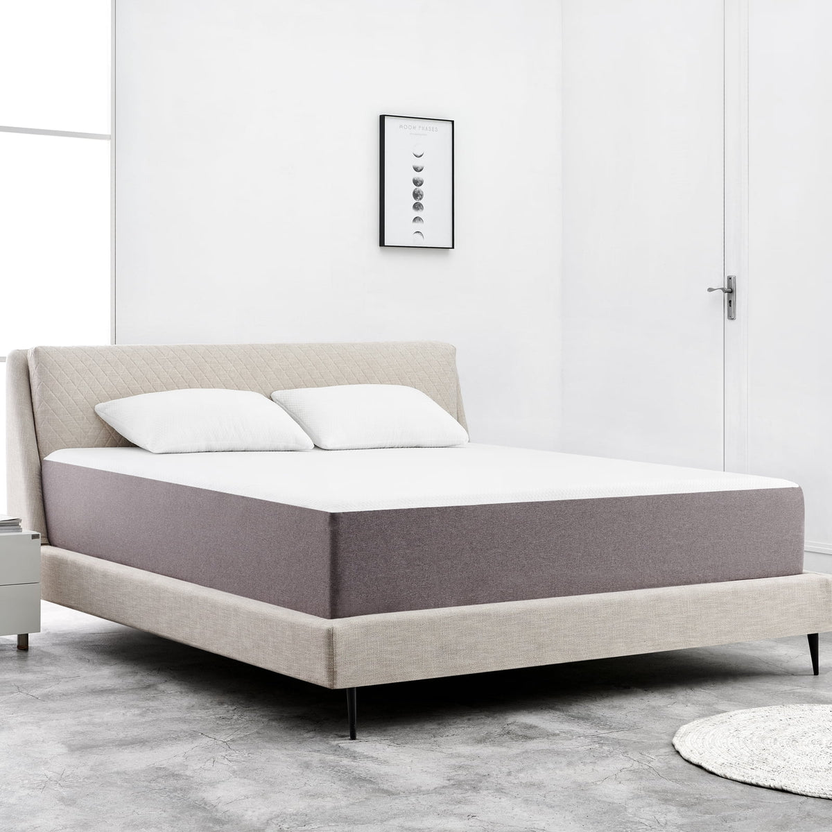 Queen Size 10 inch Cooling-Gel Memory Foam Mattress U4673