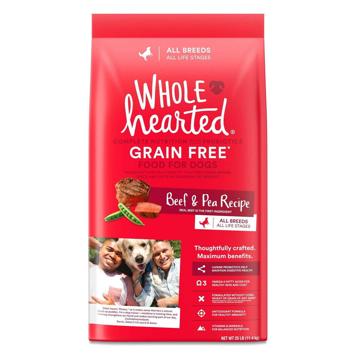 Grain Free Beef & Pea Formula Dry Dog Food G17784