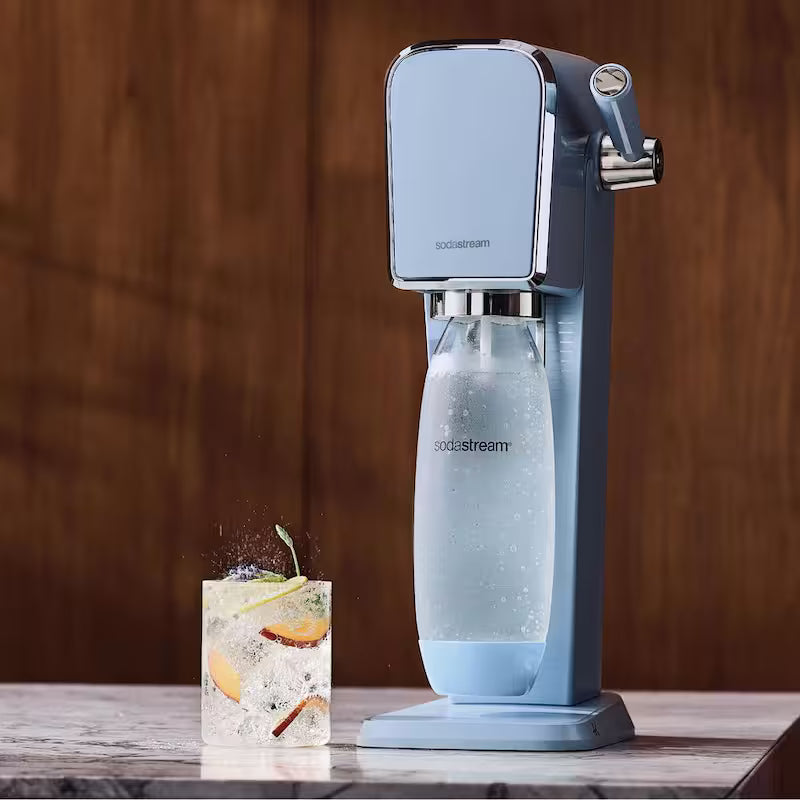Misty Blue Soda Machine and Sparkling Water Maker Kit V706722