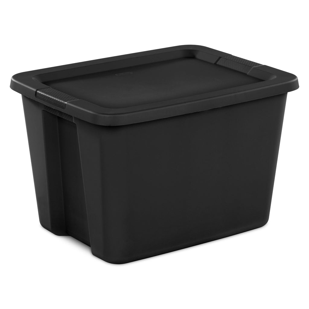 18 Gallon Plastic Tote Box, Set of 8 X5213