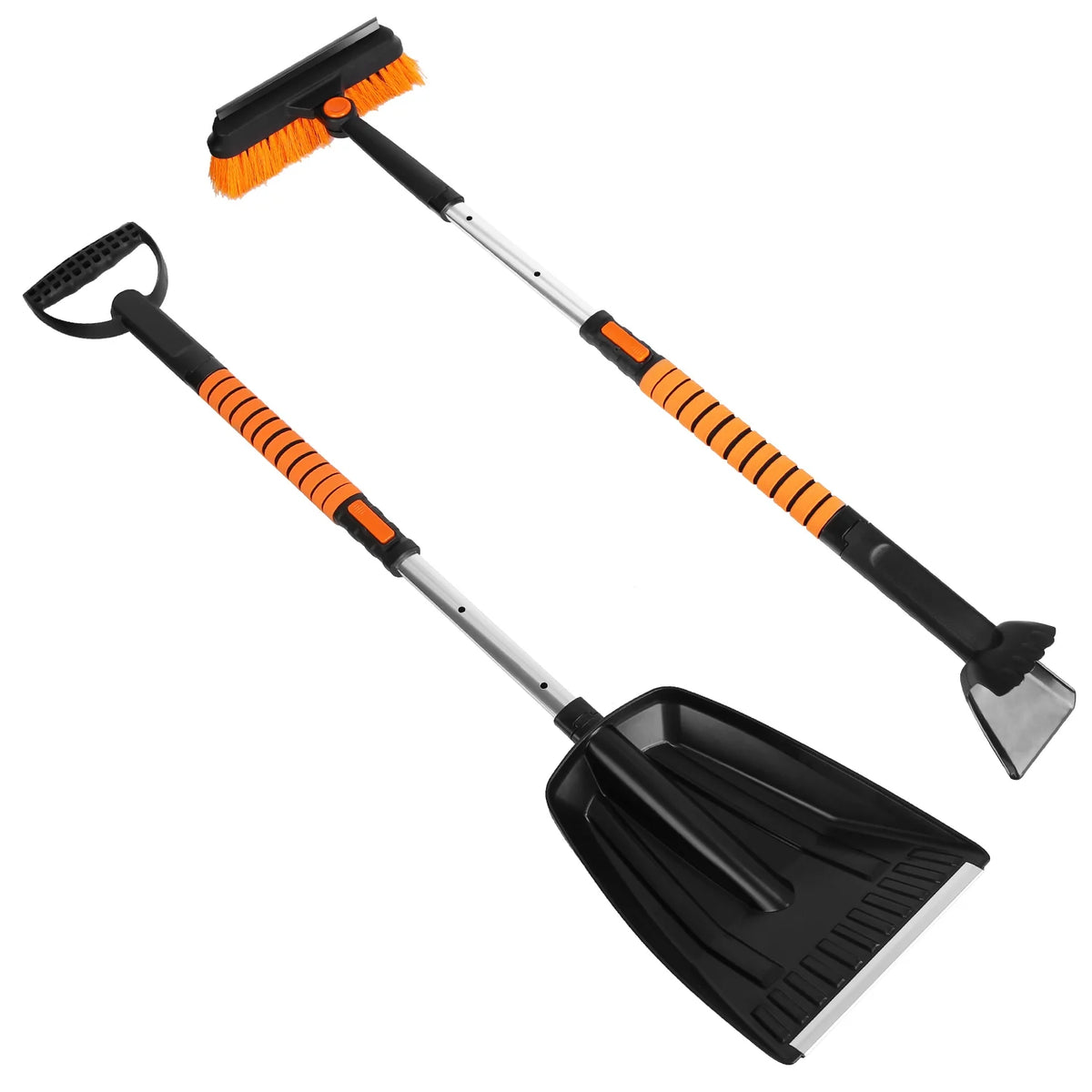 Telescopic Ice Scraper Snow Brush Shovel Kit I223