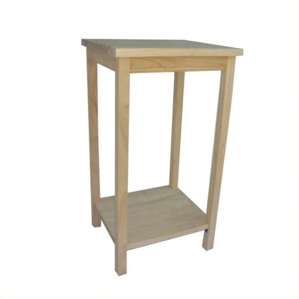 Solid Wood Unfinished Accent Table M936134