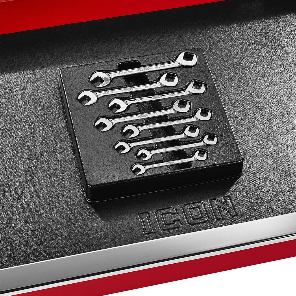 Metric Angled Open-End Wrench Set, 8-Piece S60473