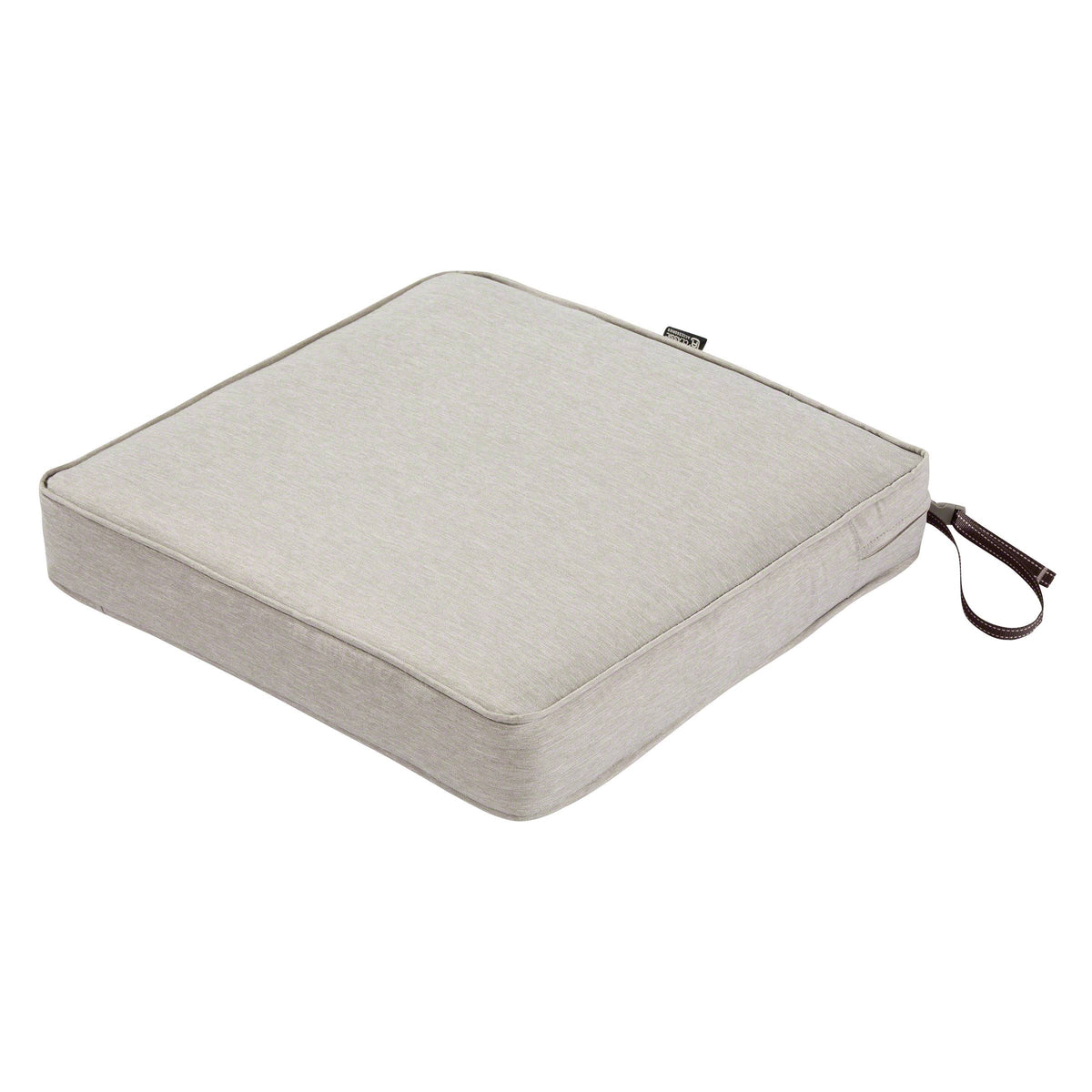 Heather Gray Patio Dining Seat Cushion Y9118