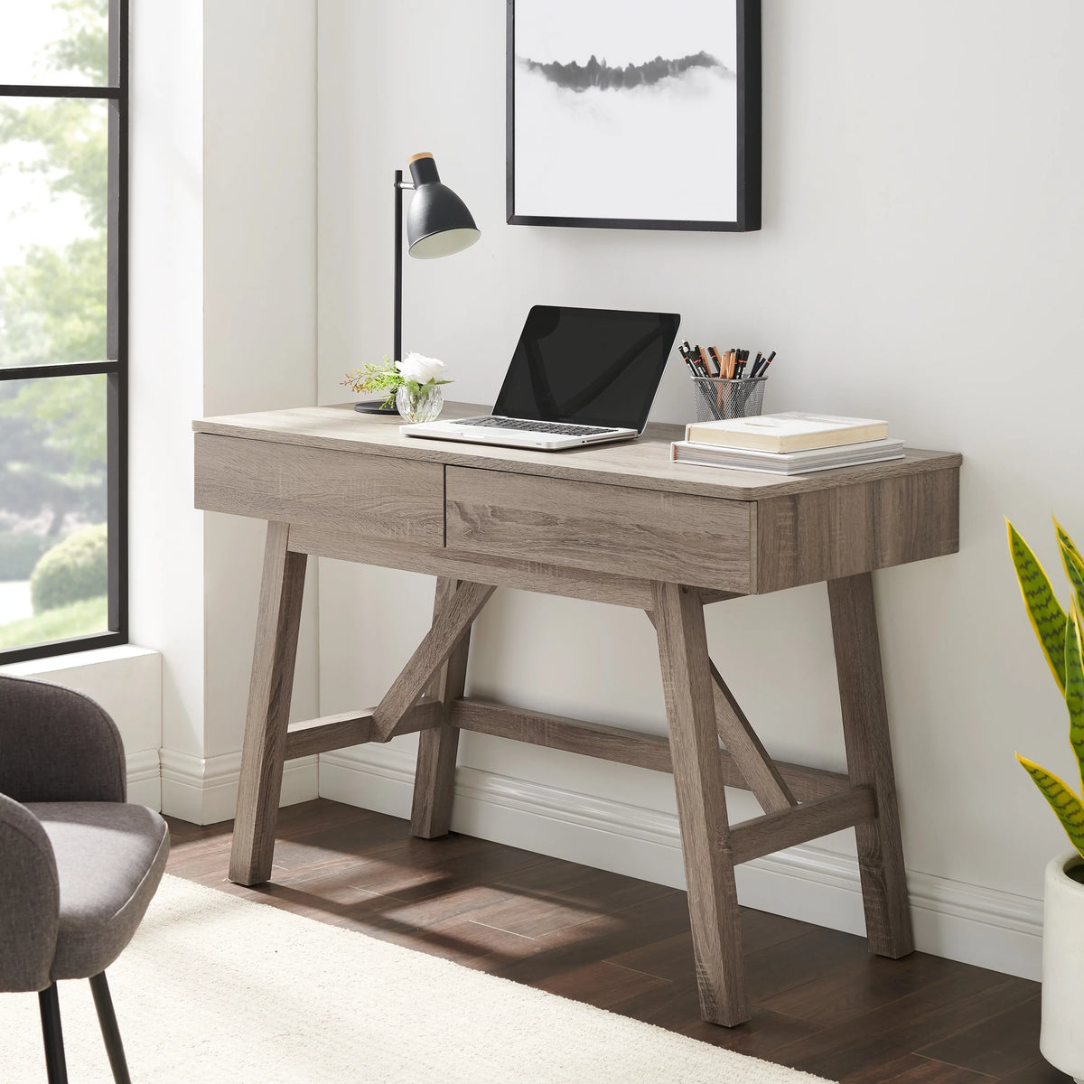 2-Drawer Desk P165