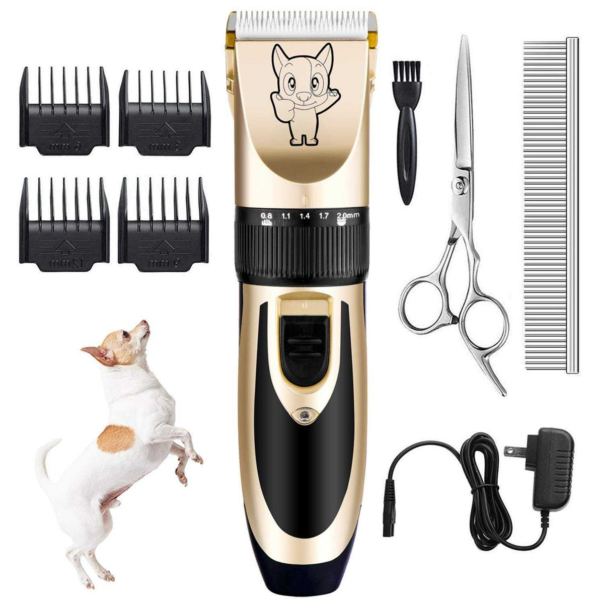 Dog Grooming Clippers Low Noise Rechargeable Cordless V900