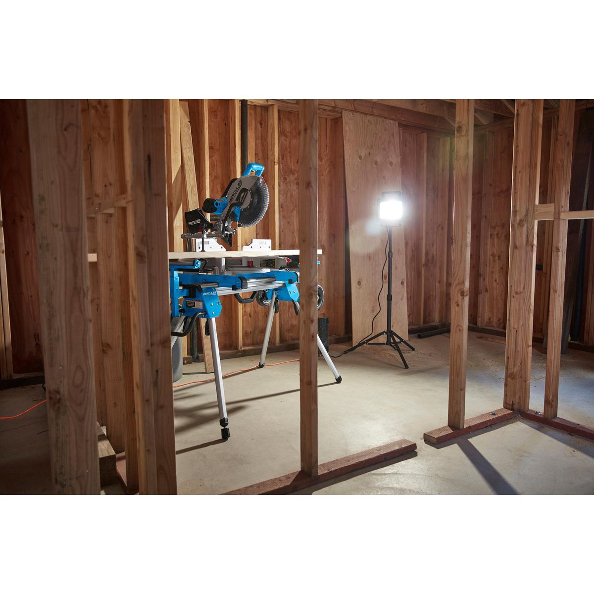 Adjustable Work Light Tripod H289425
