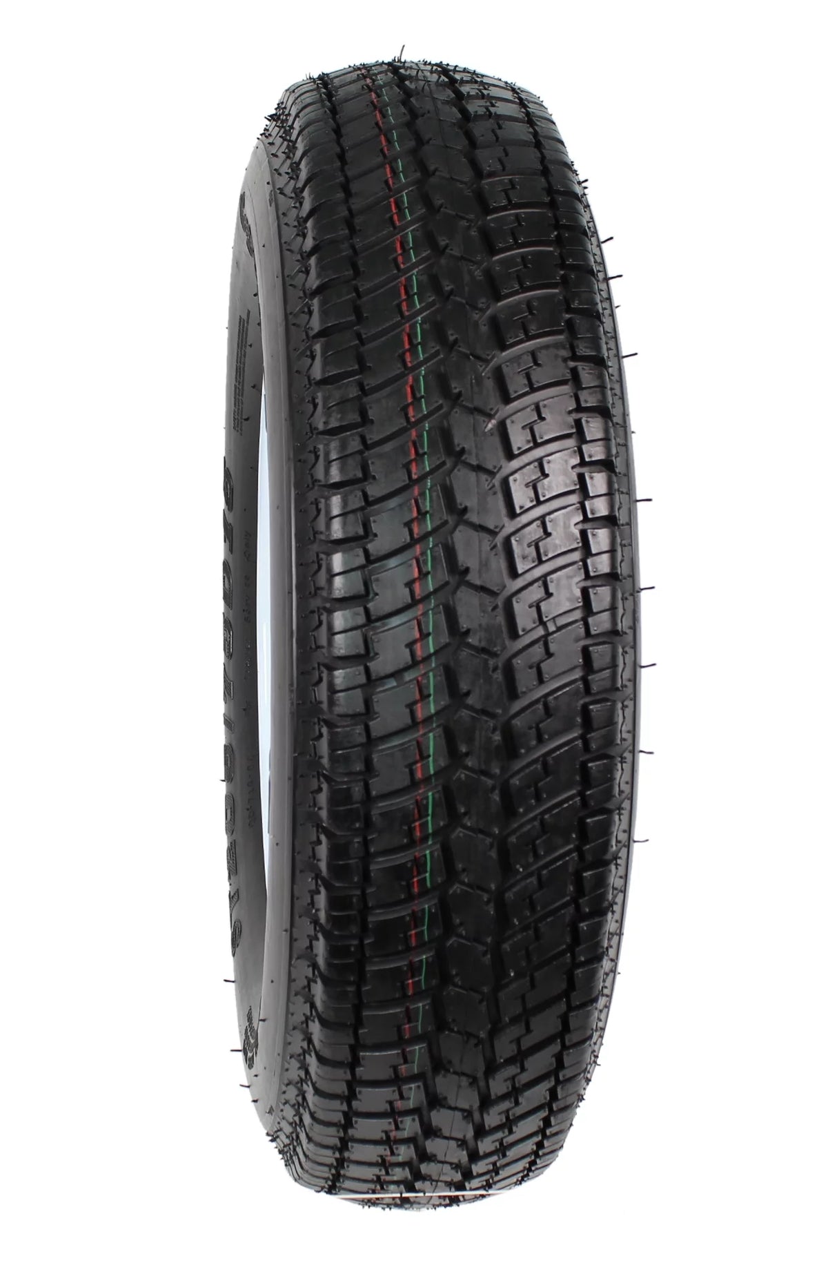 ST205/75D15 5 Lug Trailer Tire On Rim C30831