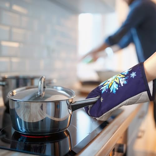 6 Pcs Christmas Kitchen Towel Oven Mitts and Pot Holders Set E8908