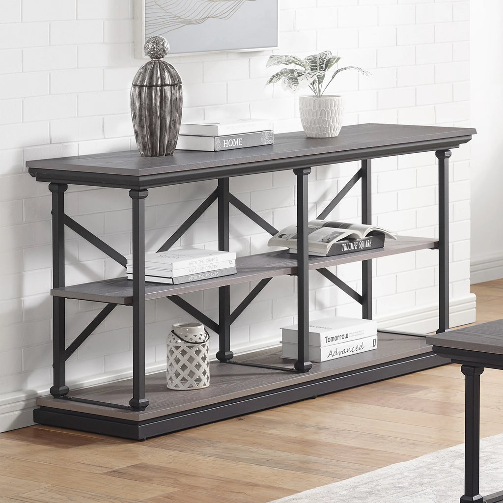 3-Piece Antique Gray Coffee Table Set G842