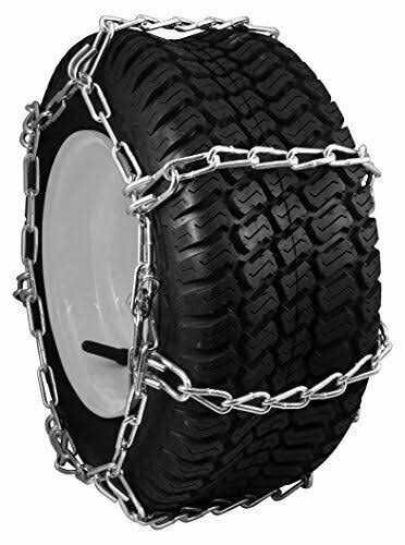 Snow Blower Garden Tractor Tire Chains 4 Link Steel H52674