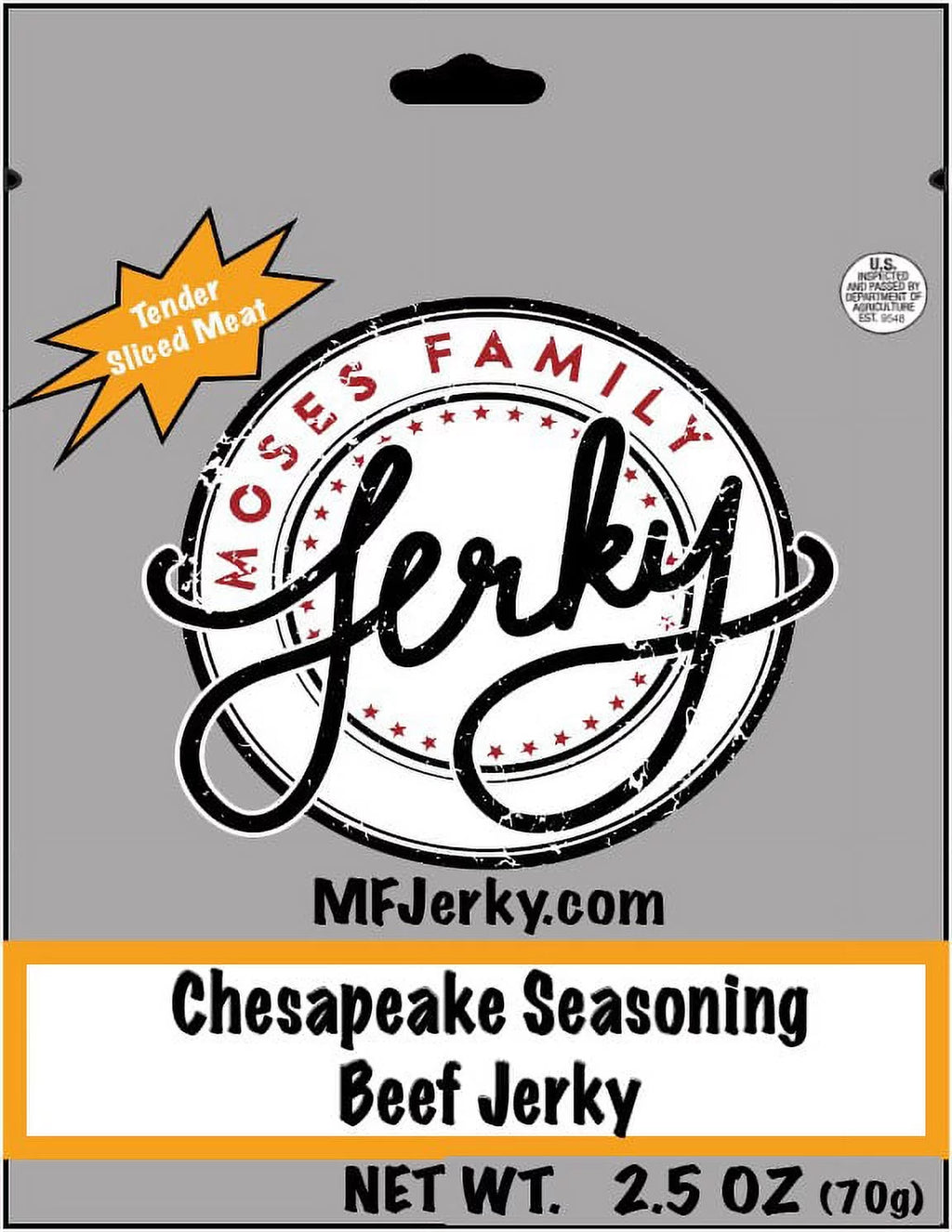 Beef Jerky 2.5 Ounce Pack of 8 G51814