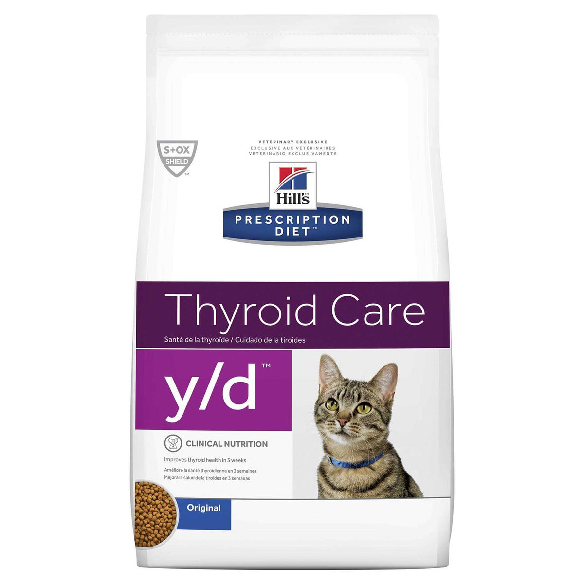 Prescription Diet y/d Feline Thyroid Care Dry Food J969