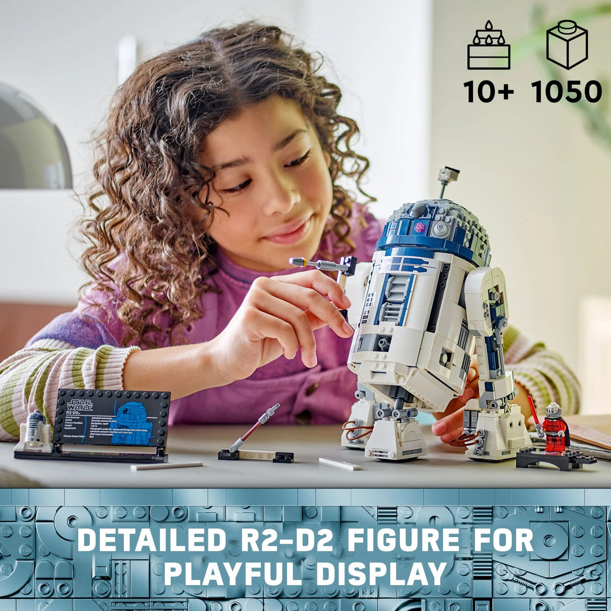 Star Wars R2-D2 Brick Built Droid Figure J7656