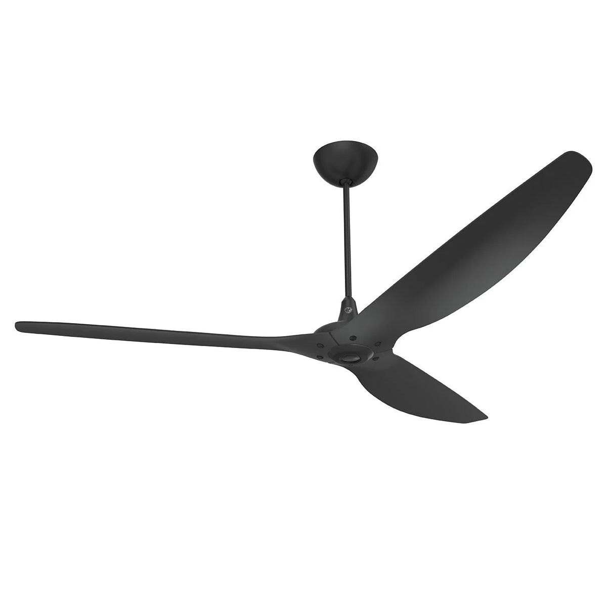 84 Ceiling Fan with Black Blades and Black Finish T30305