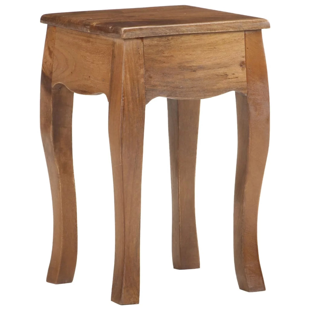 Solid Mango Wood Bed Cabinet D285