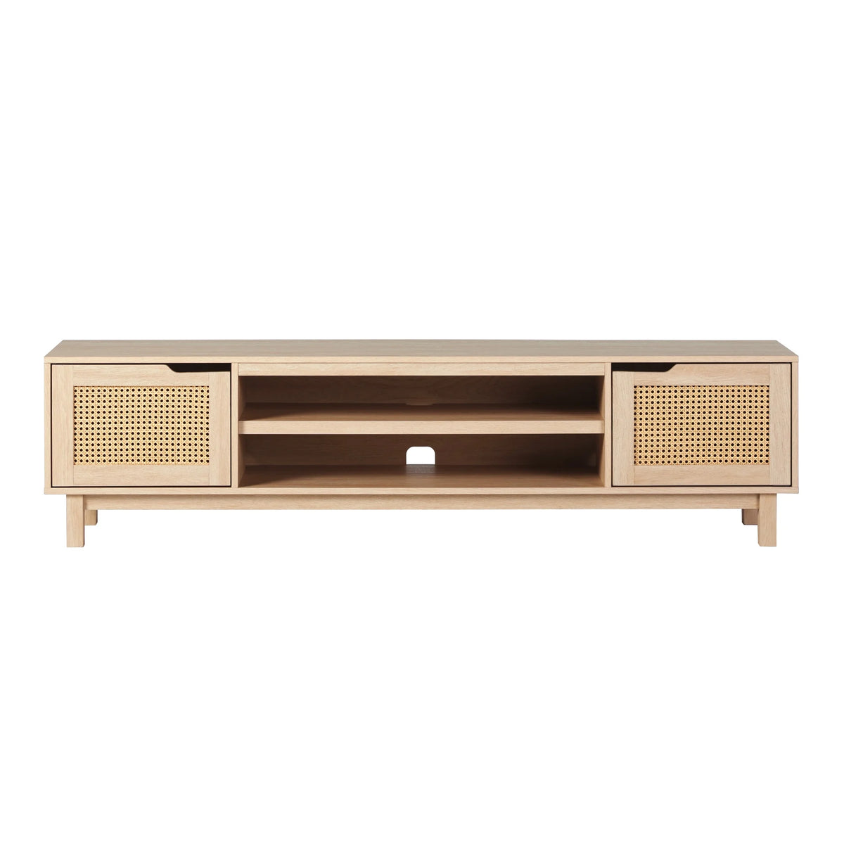 Boho 2-Door Rattan TV Stand L6329