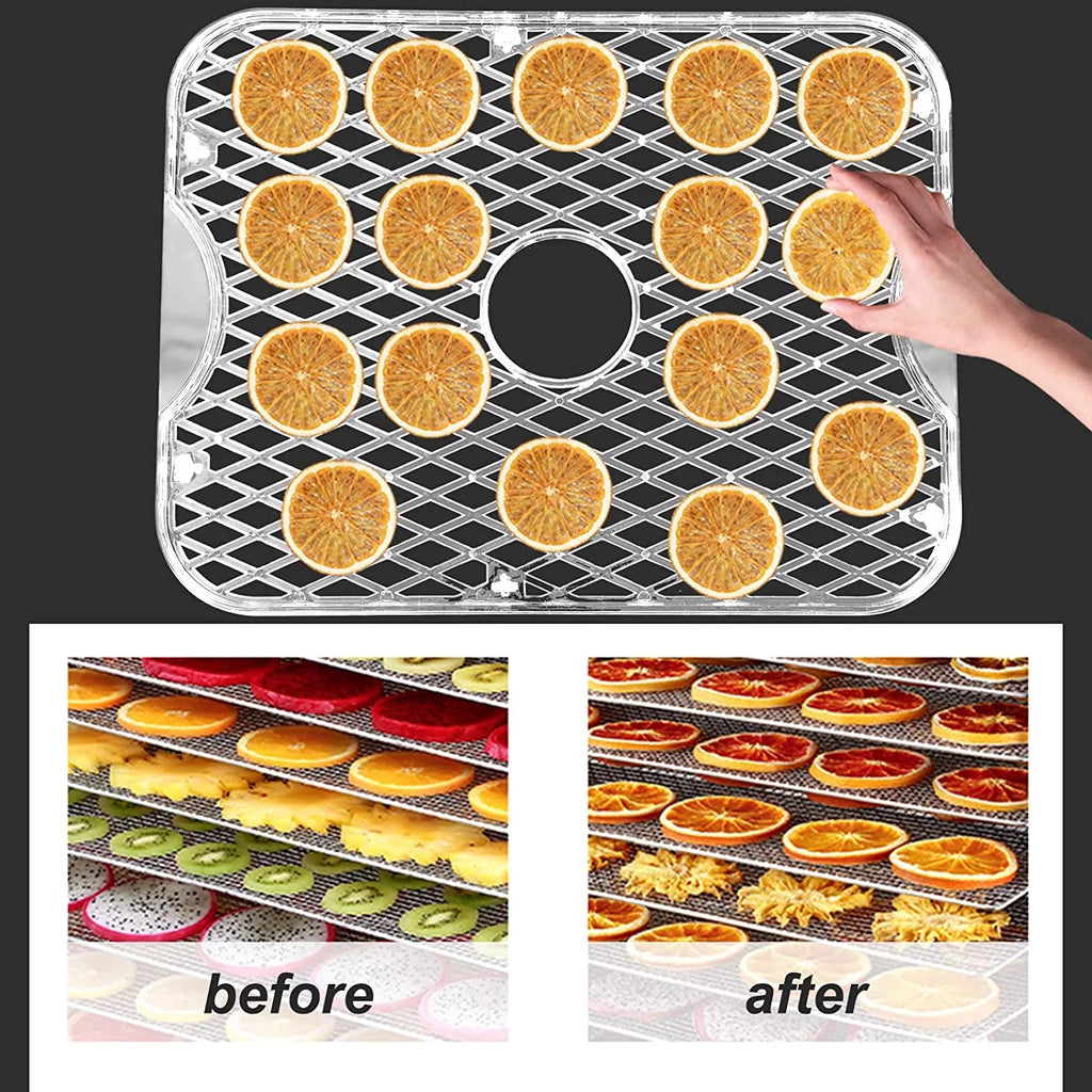 Electric Food Dehydrator with Adjustable Thermostat, 5-Tray I44129