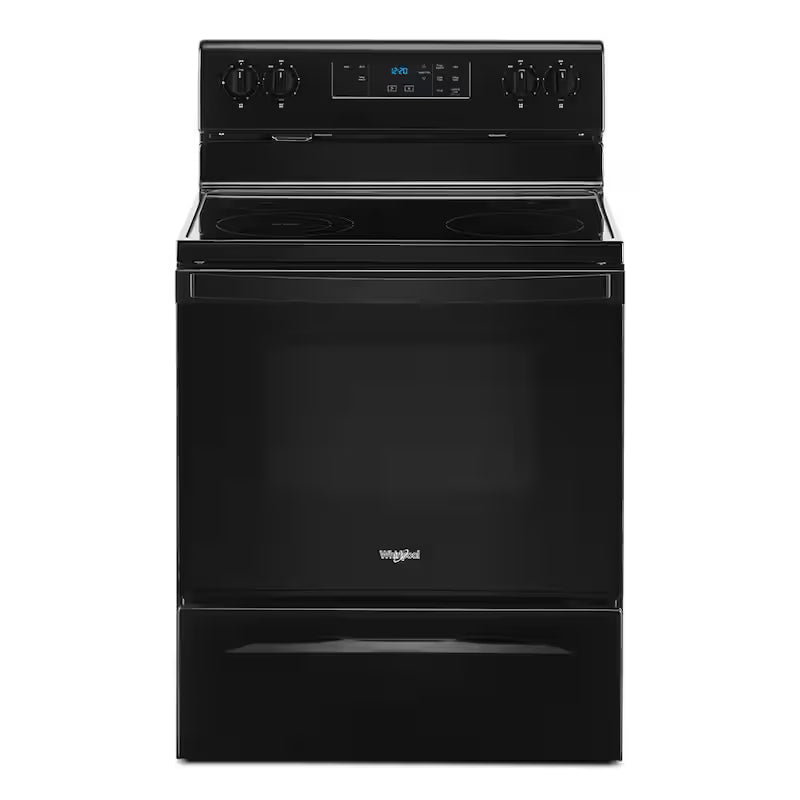 4-Burner Electric Range in Black with Storage Drawer N84274