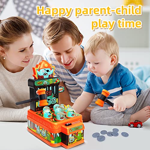 Arcade Whack Game Mole Mini Electronic Hammering Pounding Toy V962874