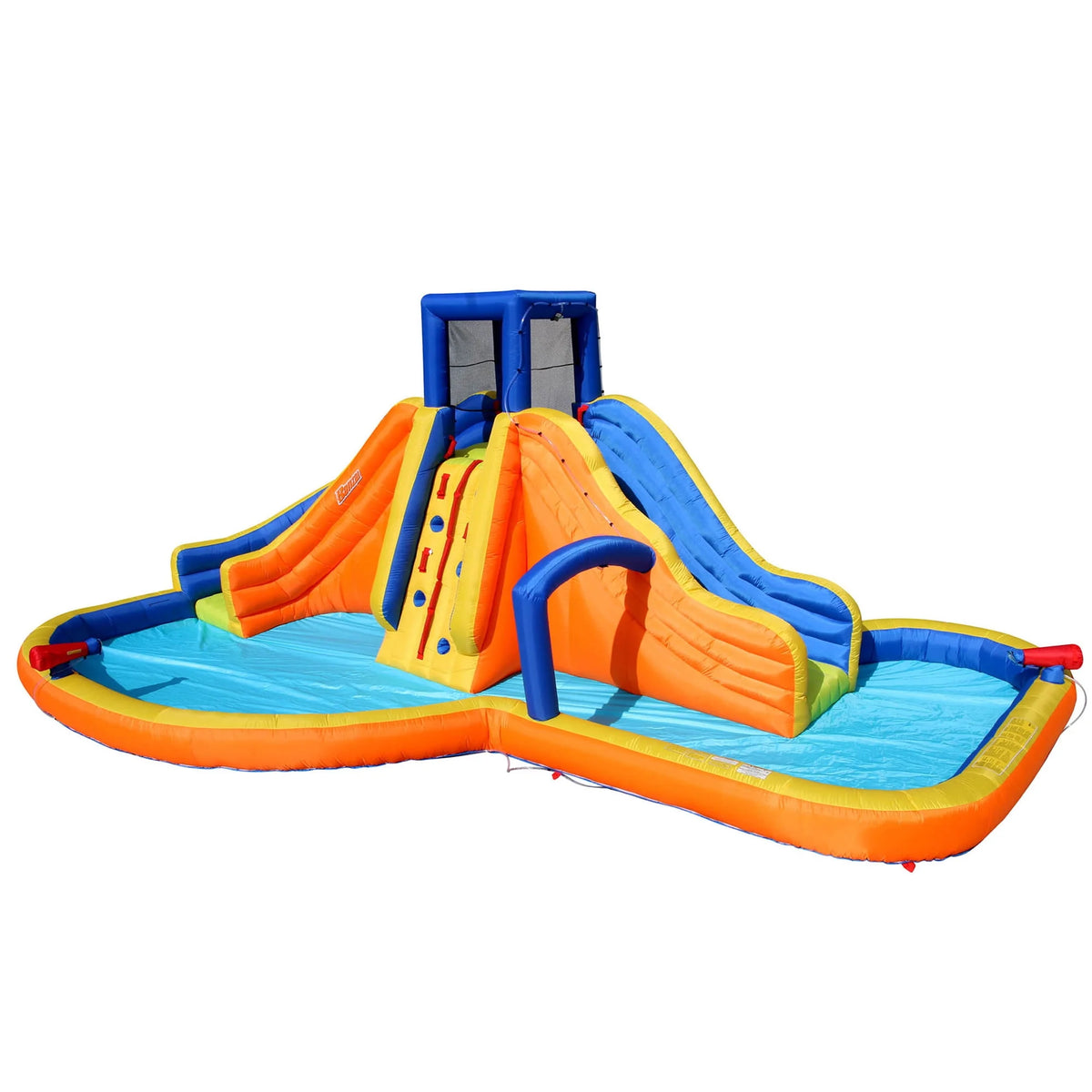 Inflatable Water Park Dual Slides Climbing Rope Z300