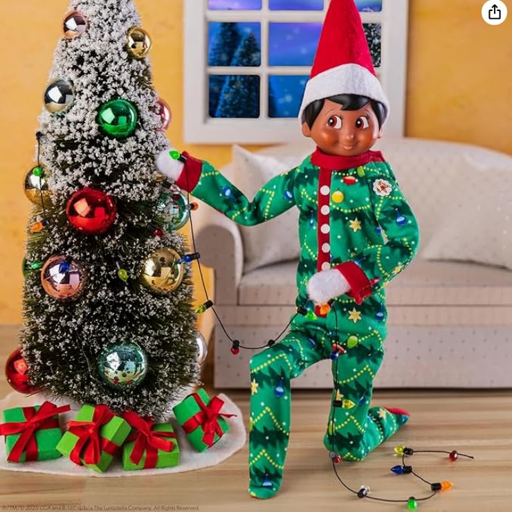 Blue Eyed Boy Scout Elf L33905