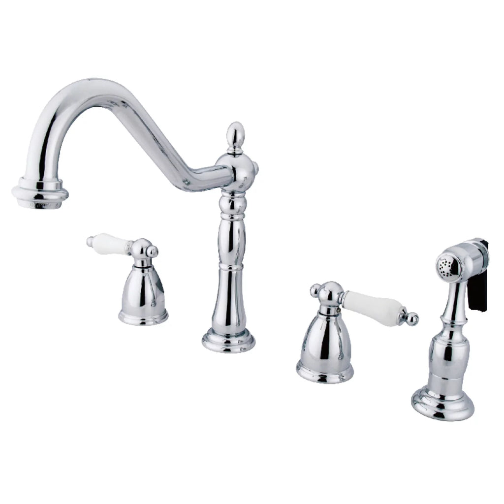 Widespread Kitchen Faucet Polished Chrome D44133