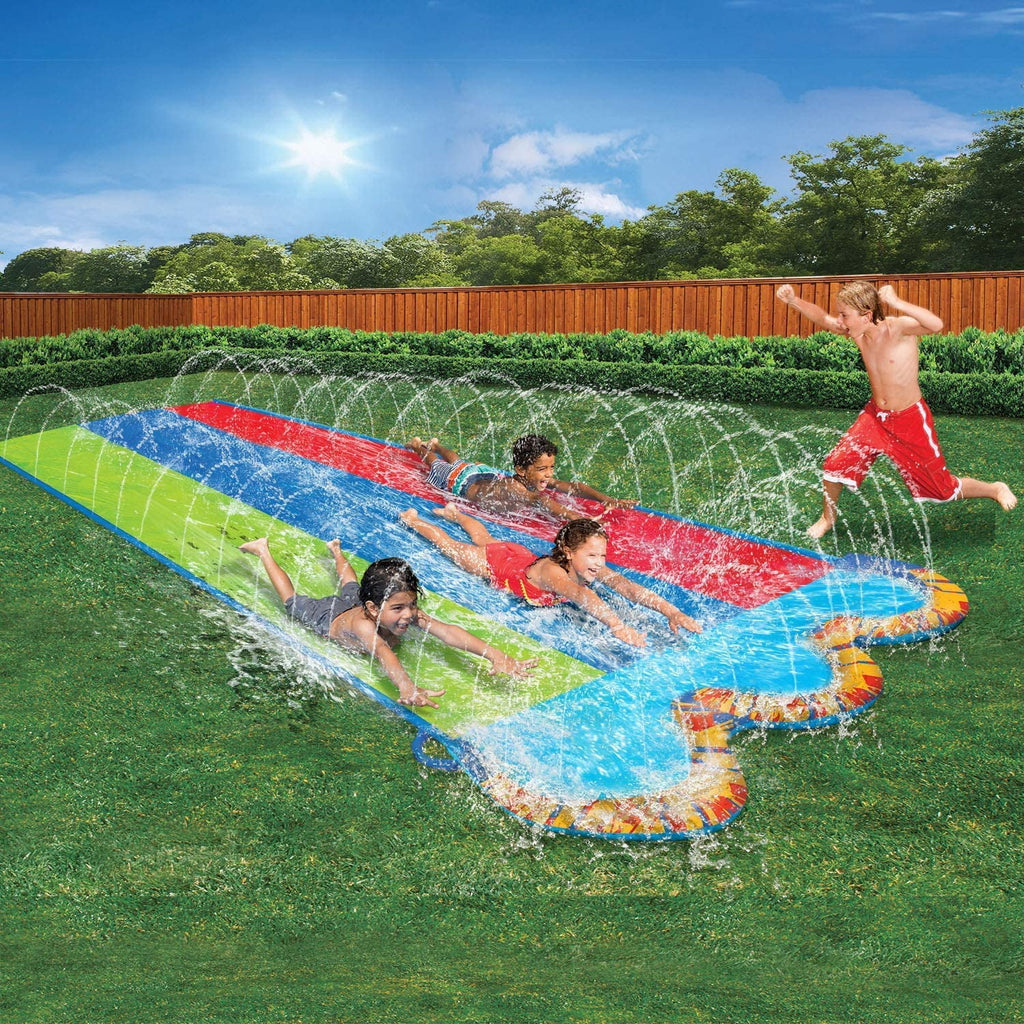 16 Ft Water Slide with 3 Bodyboards S528