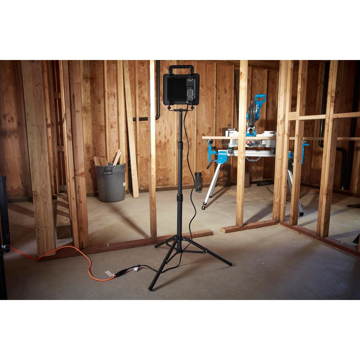 Adjustable Work Light Tripod H289425