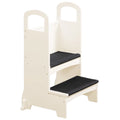 Espresso Wooden Kids Step Stool N797