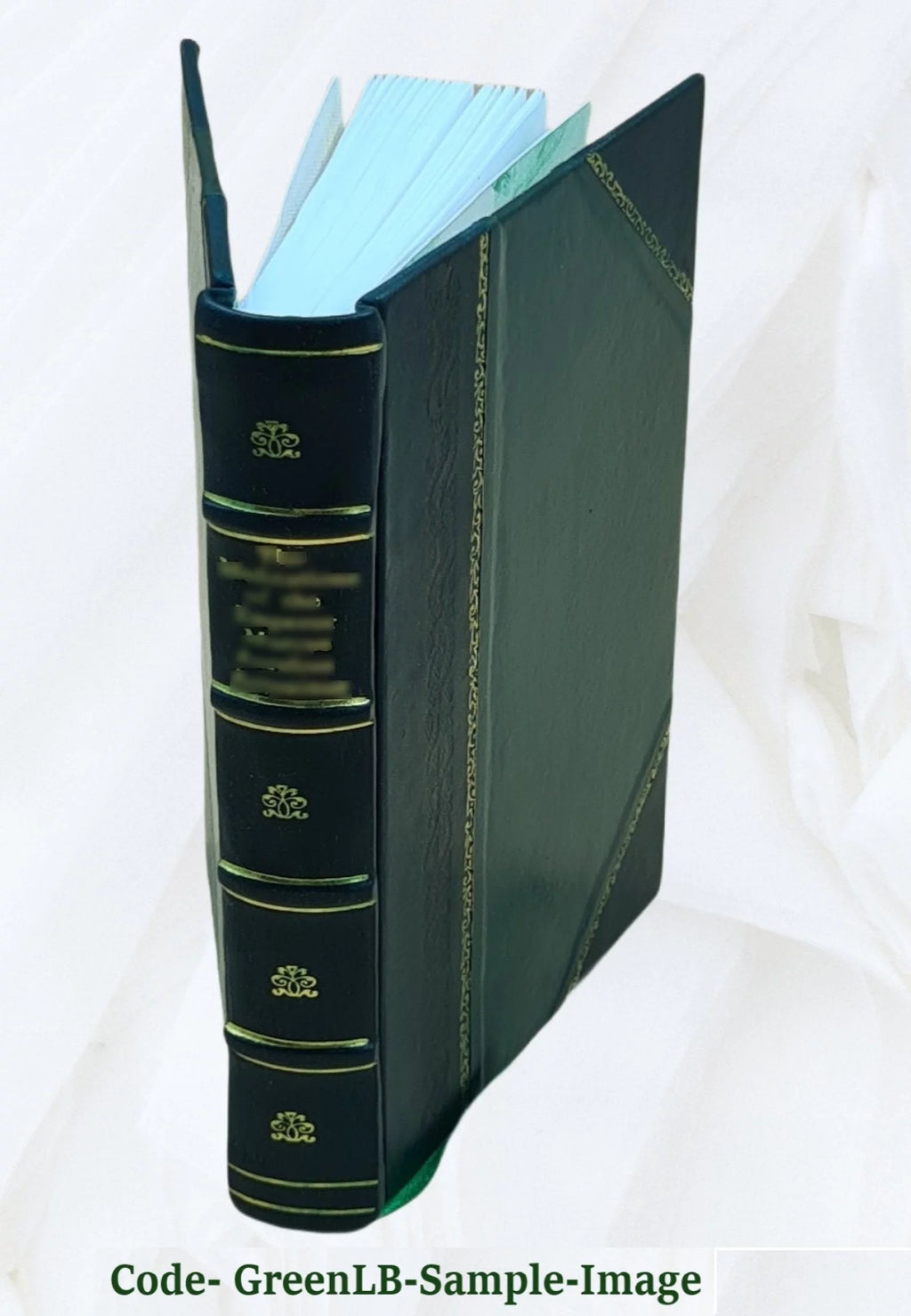 Hamburger Garten- und Blumenzeitung Leather Bound Q727