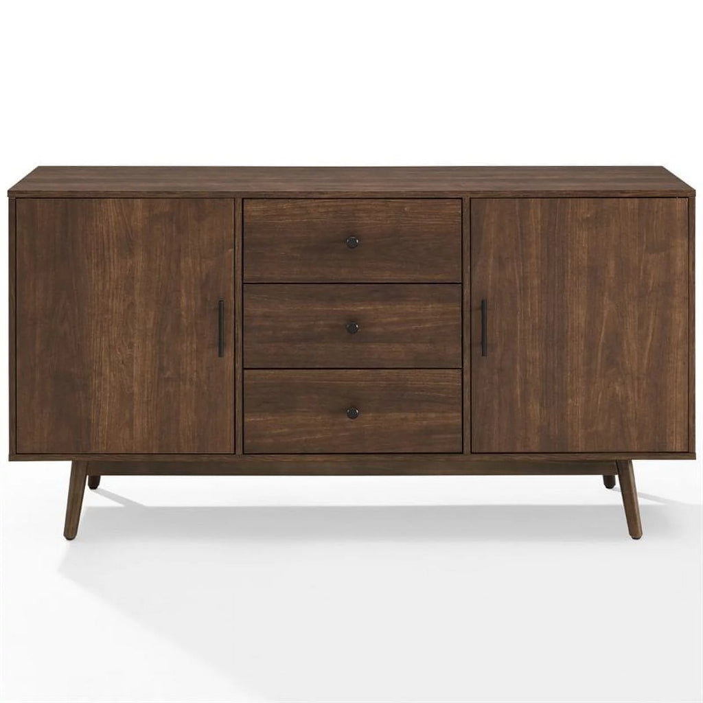 Wooden Mid-Century Modern Sideboard in Brown I92122