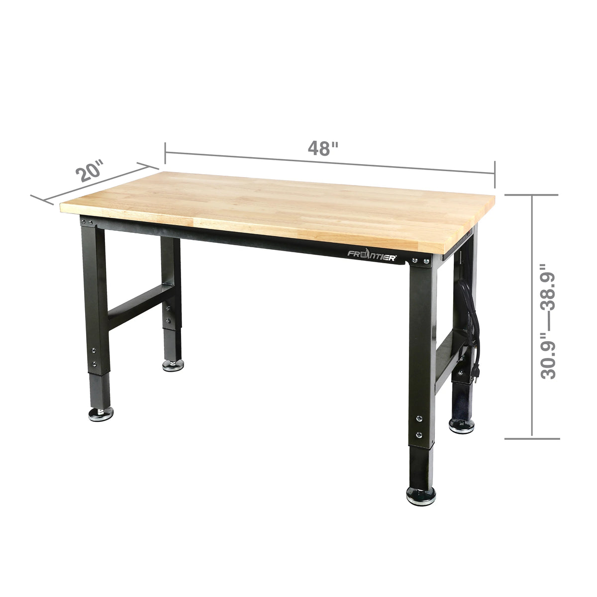 48-inch Heavy-Duty Workbench with Adjustable Height W70009