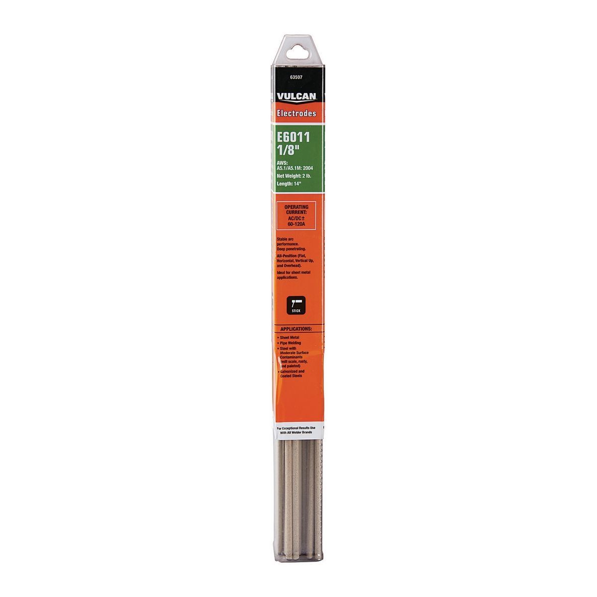 1/8 in. E6011 Welding Electrode, 2 lb. W90543