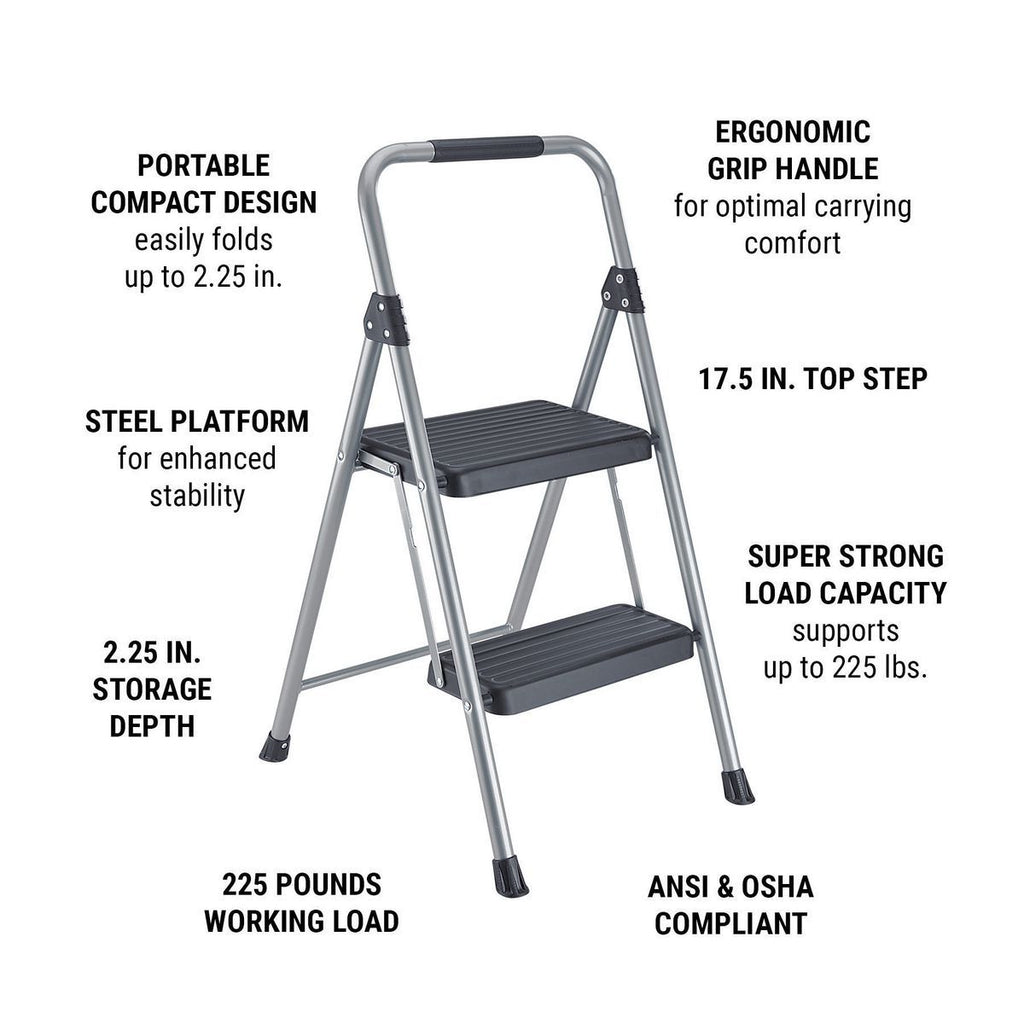 2-Step Steel Stool Z9597