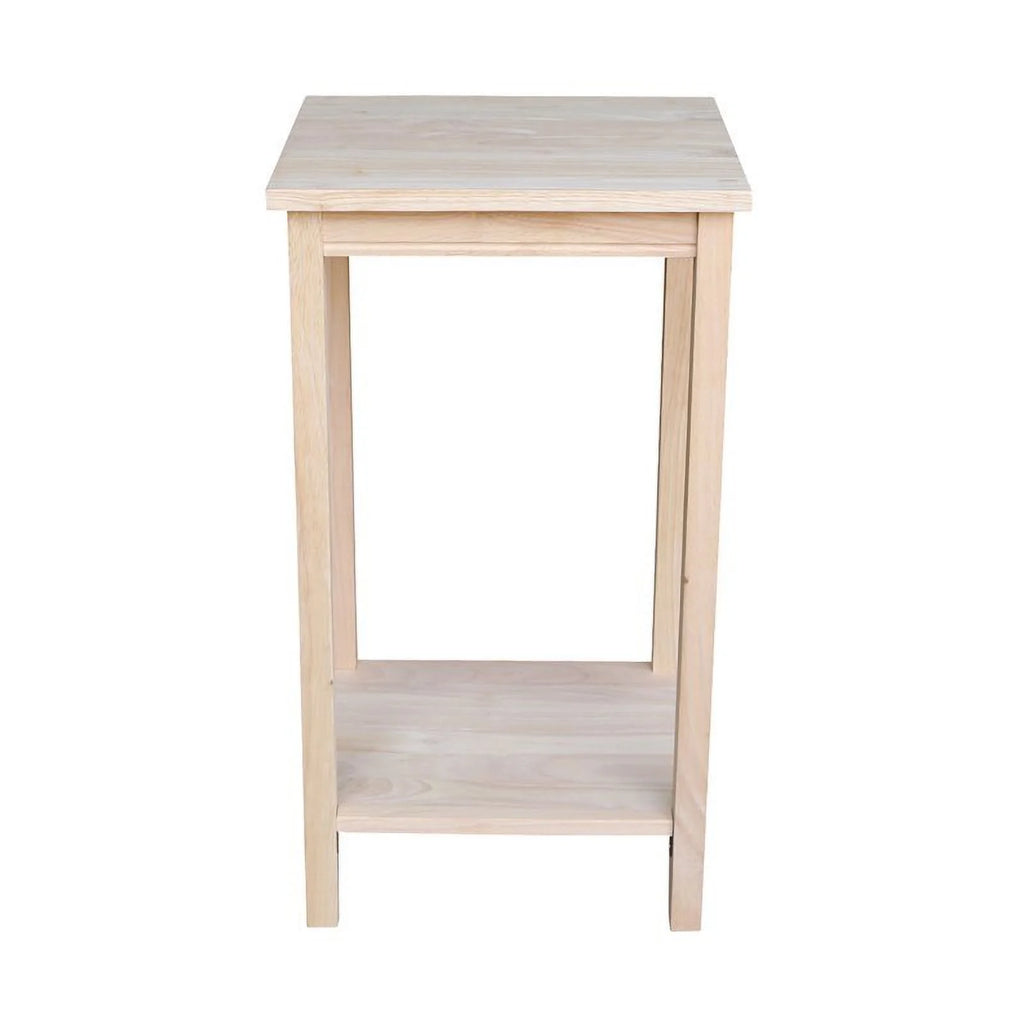 Solid Wood Unfinished Accent Table M936134