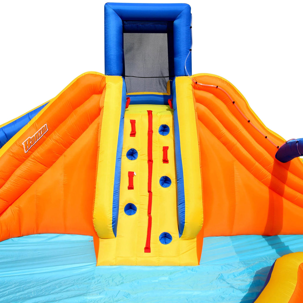 Inflatable Water Park Dual Slides Climbing Rope Z300